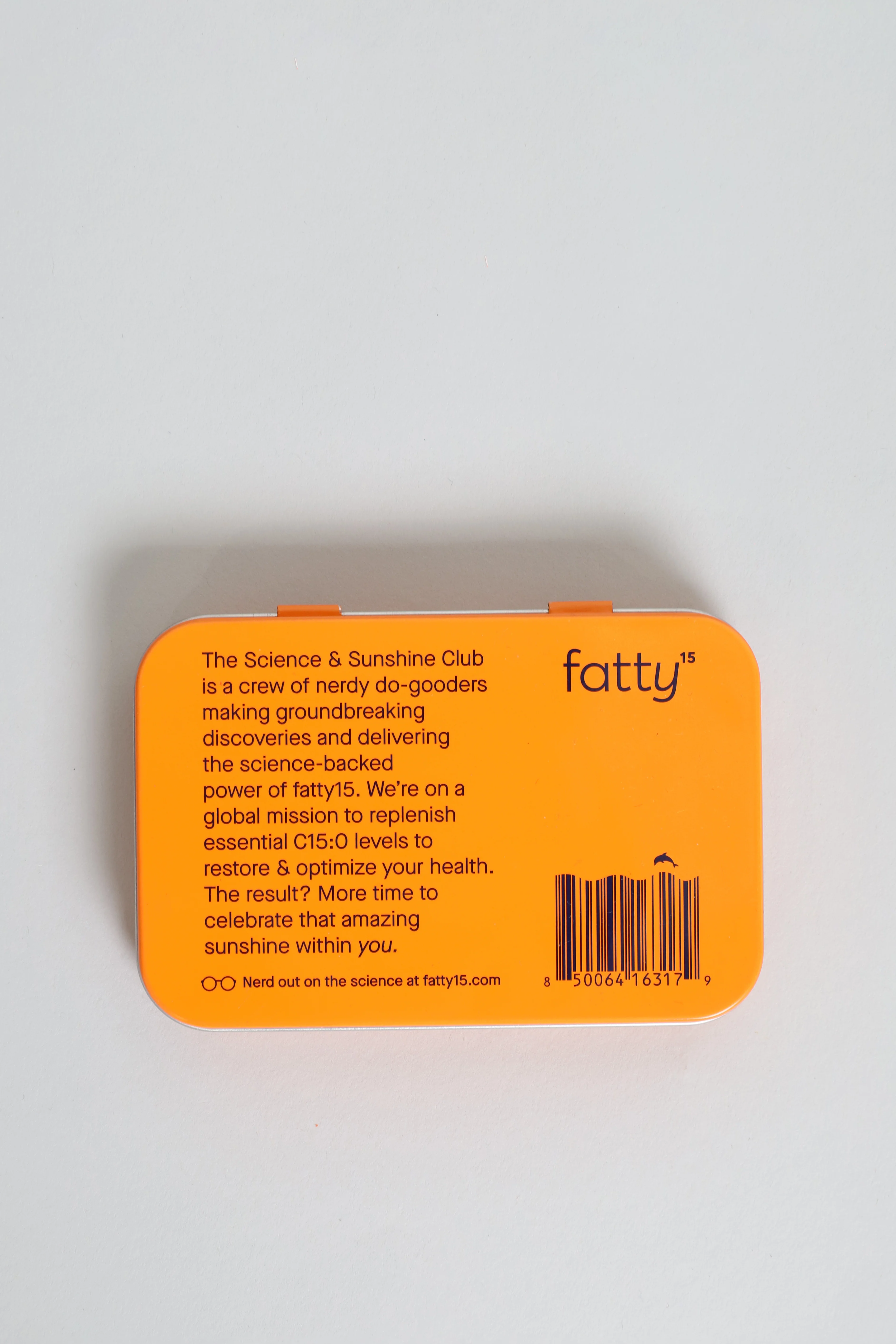 Travel Tin - Orange - Image 3